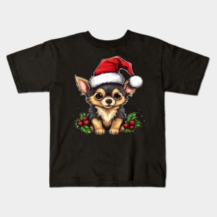 Chihuahua Christmas Kids T-Shirt